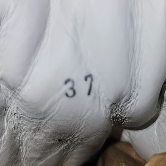 IRI AROM Sz 6.5 White Patent Wavy Sole Harajuku Grunge Anime Ankle Boots Italy - Picture 14 of 15